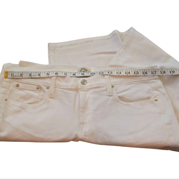 J. CREW Slim Broken-In Boyfriend Jeans In White 30 - Picture 5 of 12